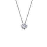 1.10 CTW Solitaire Necklace