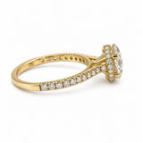 Lab Grown Diamond Halo Ring