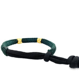 Green & Black Paracord Bracelet