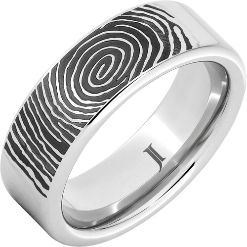 Serinium Fingerprint Ring