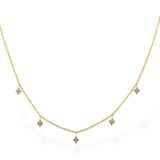 Diamond Station Necklace