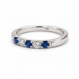 Sapphire & Diamond Ring