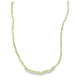 Peridot Bead Necklace