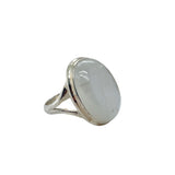 Oval Moonstone Ring