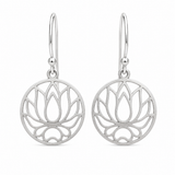 Lotus Flower Earrings