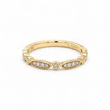 Yellow Gold Diamond Band