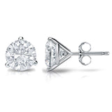 1/2 CTW Lab Grown Diamond Martini Stud Earrings