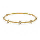 Diamond Clover Bracelet