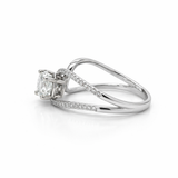 Lab Grown Diamond Bypass Ring