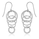Mini Cascading Circles Earrings