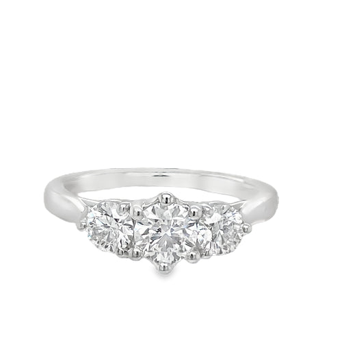 Platinum 3 Diamond Ring