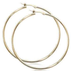 Gold Hoop Earrings