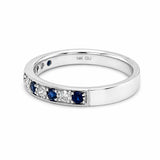 Sapphire & Diamond Ring