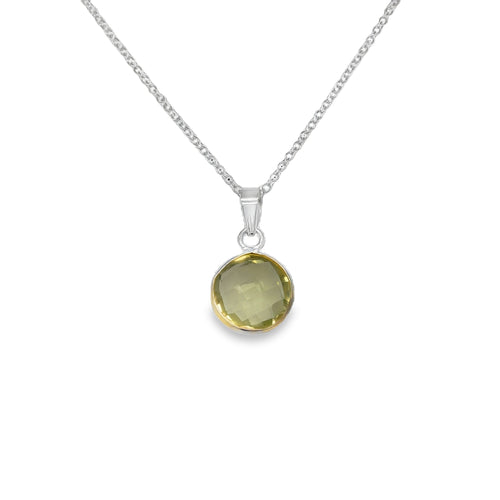 Lemon Topaz Pendant