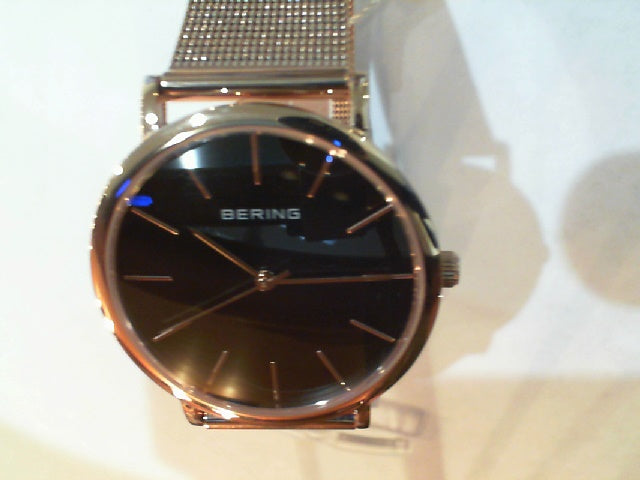 Polished Rose Gold Bering Watch