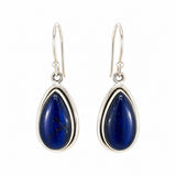 Pear Shape Labradorite Earrings