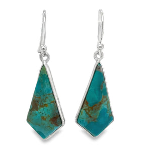 Mohave Turquoise Dangle Earrings