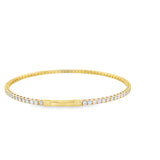 Diamond Eternity Flex Bangle Bracelet