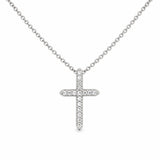 Diamond Cross Pendant (chain sold separately)