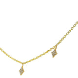 Diamond Station Necklace