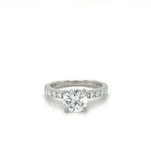 Classic-Style Platinum Diamond Engagement Ring