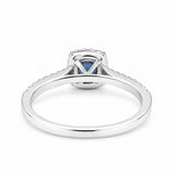 Sapphire & Diamond Ring