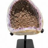 Amethyst on Metal Stand
