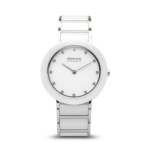 Women's Bering White Stainless Steel Watch