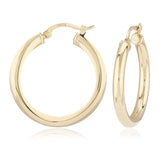 14 Karat 3X25MM Gold Hoops