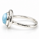 Silver Ring W/Stone