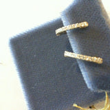 Diamond Hoop Earring
