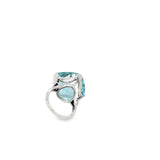18 Karat Aquamarine ring