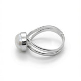 Oval Pearl Ring