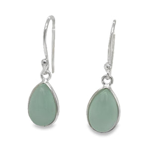 Chalcedony Dangle Earrings