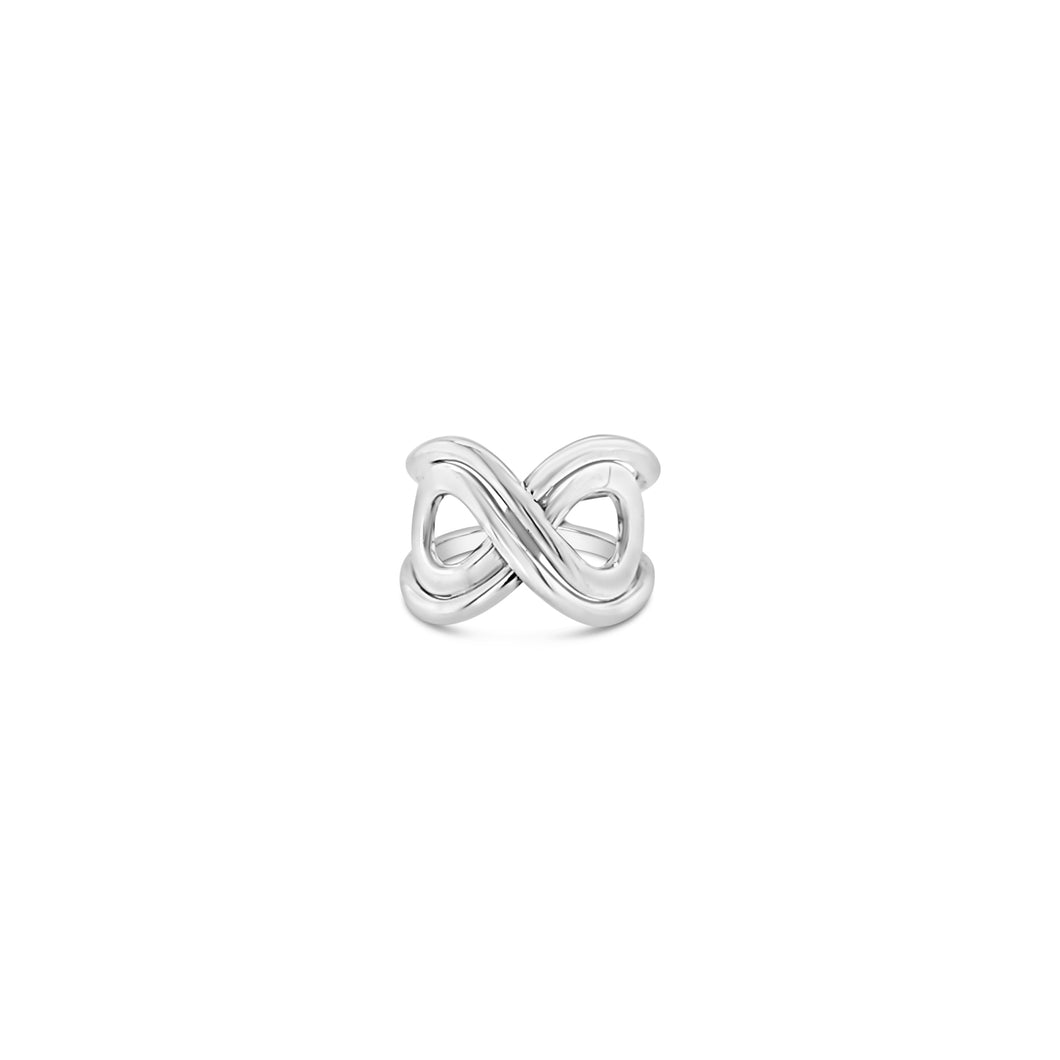 SS Double Infinity Ring