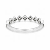 Geometric Diamond Band