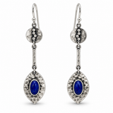 SS Lapis Dangle Earrings