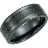 Black Titanium Men's Band