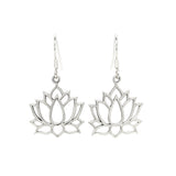 SS Lotus Flower Earrings