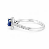 Sapphire & Diamond Ring