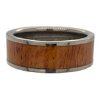 Koa Titanium Ring