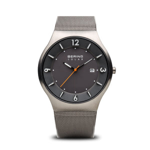 Bering Brushed Silver Watch