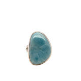 Sterling Silver Larimar Ring