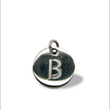 Sterling Silver Initial B Pend