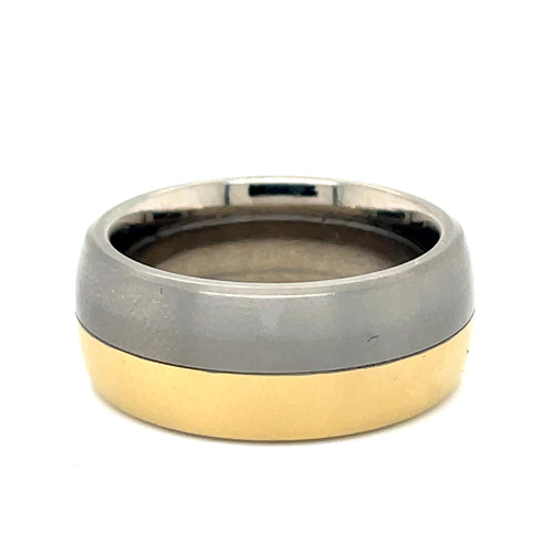 Polished Tungsten Ring