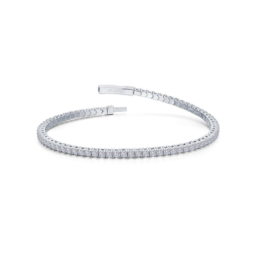 2.85CTW Flexible Tennis Bracelet