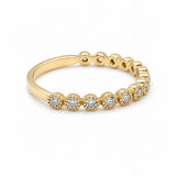 Gold Diamond Eternity Ring