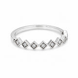 Geometric Diamond Band