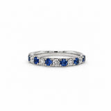 Sapphire & Diamond Ring
