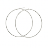 Round Hoop Earrings